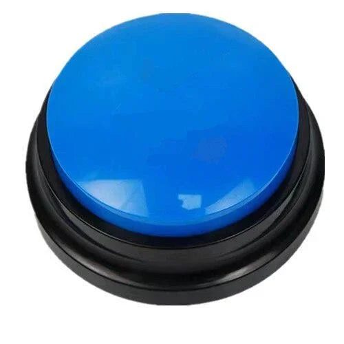 Pet Sound Box Recordable Talking Button Cat Voice Recorder Communication Supplies Training Squeeze Dog Toys Puppy Accessories