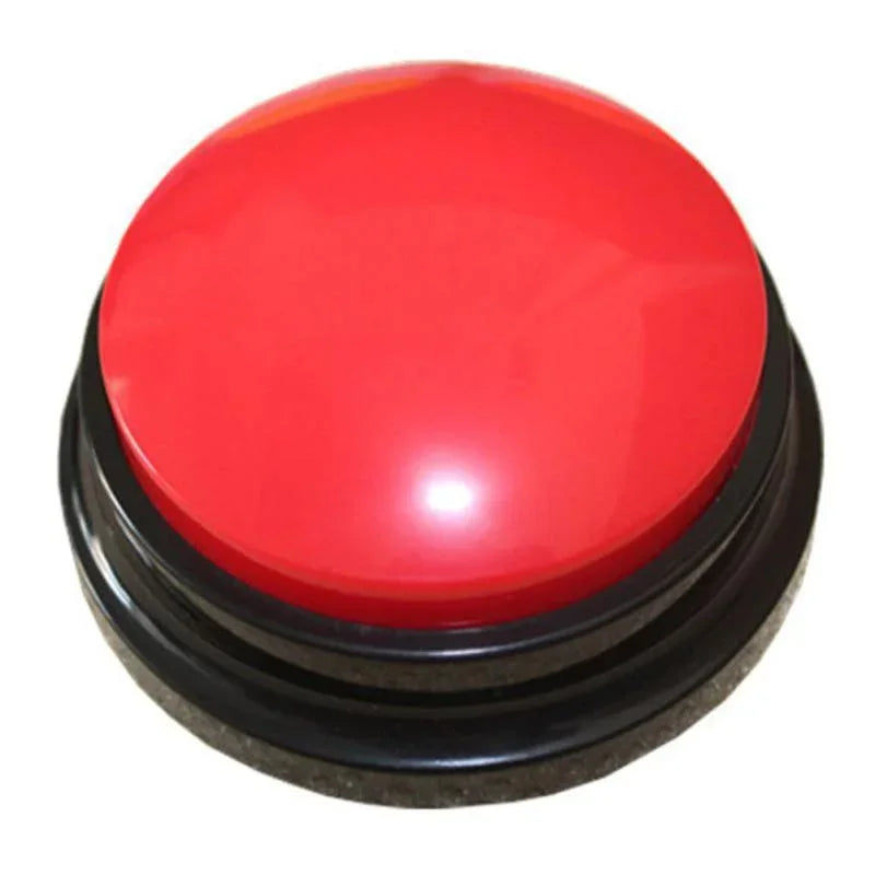 Pet Sound Box Recordable Talking Button Cat Voice Recorder Communication Supplies Training Squeeze Dog Toys Puppy Accessories