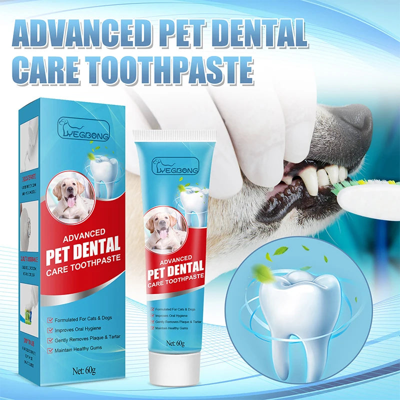 Pet Toothpaste For Dogs To Freshen Their Breath, Remove Removal Bad Breath And Tartar, Clean Cats Oral Care Edible Pet Supplies