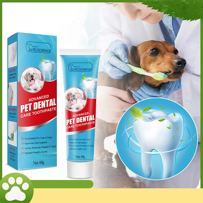 Pet Toothpaste For Dogs To Freshen Their Breath, Remove Removal Bad Breath And Tartar, Clean Cats Oral Care Edible Pet Supplies