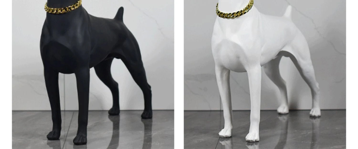 Doberman Sculpture Ornaments - Dog Statue
