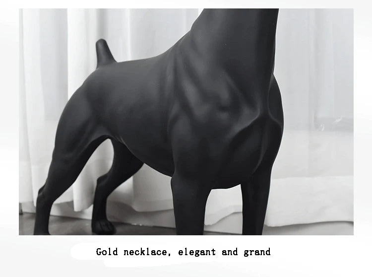 Doberman Sculpture Ornaments - Dog Statue